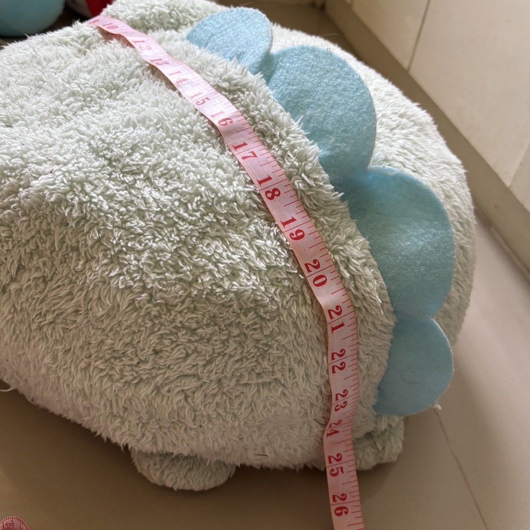 san-x sumikkogurashi tokage (Category: Plushies & Soft Toys) located in Manila. Submitted by lavieelle (Listing ID 1467760048, Image 3). Description: - authentic sumikkogurashi plushie - bought in japan, no flaws - can be used as a pillow, light blue in color - large size, soft and fuzzy plush - rfs: decluttering.