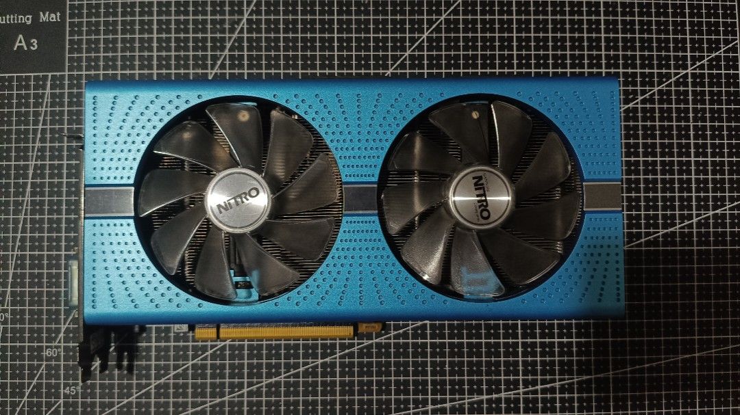 Sapphire Nitro+ RX 580 8GB (Category: Computer Parts) located in Manila. Submitted by ken.zie (Listing ID 1466942336, Image 2). Description: Selling these Sapphire RX580s for 5k each! In good working condition, like new Alagang alaga 2 pcs available onhand Compatibility is buyer's responsibility Payment can be made via GCash, Maya or Bank Transfer. Shipping is possible via Lalamove, Grab or Angkas within MM. Buyer shoulders shipping fee. .