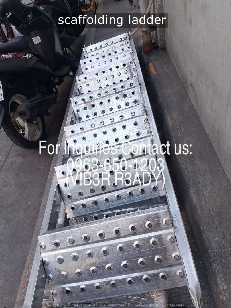 scaffolding ladder (Category: Other Home Furniture) located in Manila. Submitted by ramoseliza33488 (Listing ID 1467682851, Image 2). Description: .