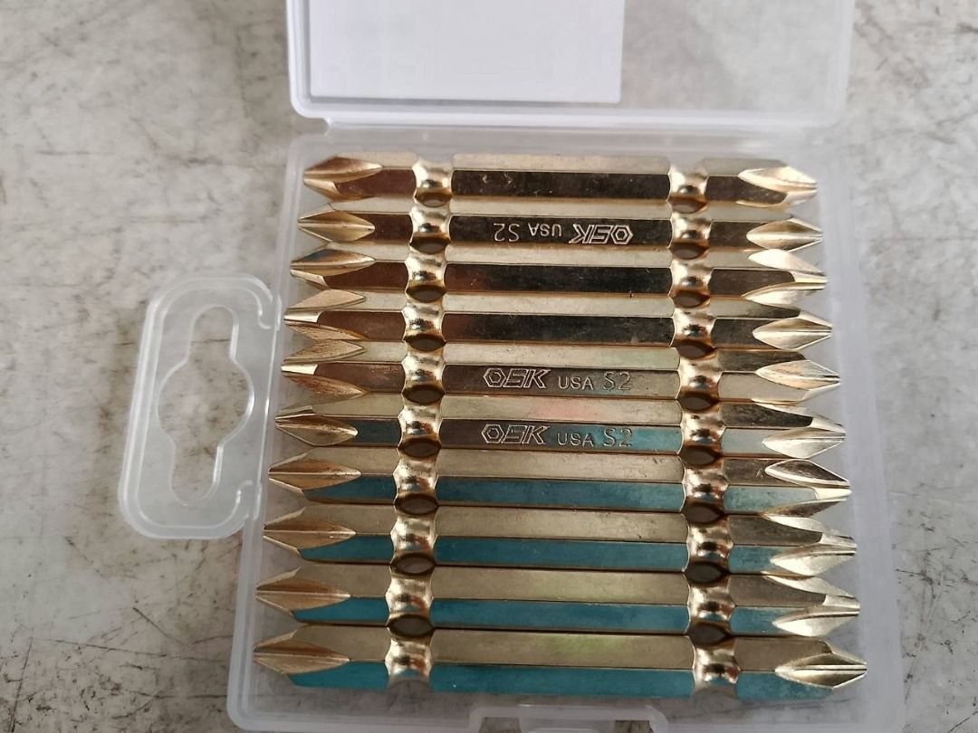 screw bit Specs: 65mm double end (Category: Everything Else Others) located in Manila. Submitted by 09171479278_elsie. (Listing ID 1467646152, Image 3). Description: screw bit Specs: 65mm double end.