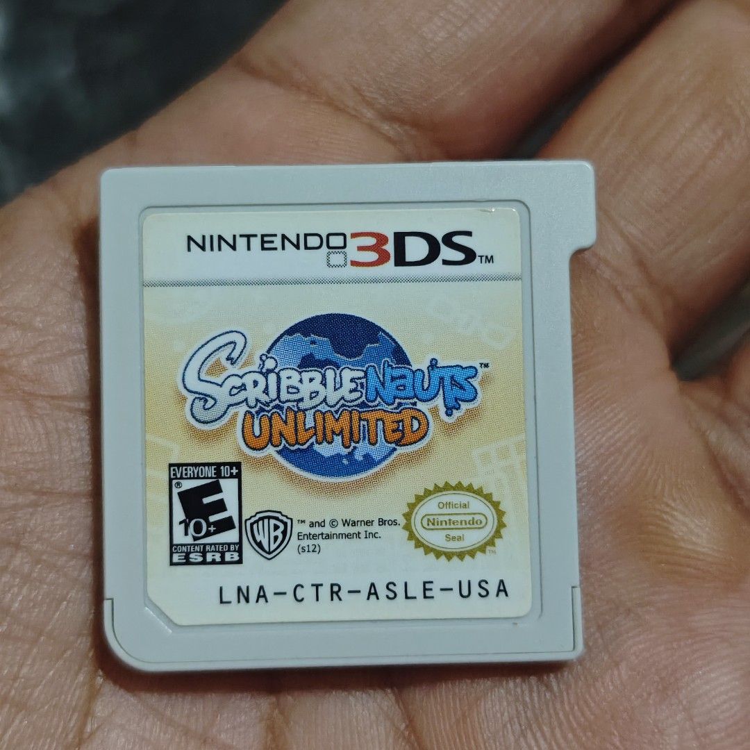 Scribblenauts Unlimited 3DS Game (Category: Nintendo) located in Quezon City. Submitted by shopme_gadget30 (Listing ID 1467723137, Image 1). Description: kindly read the details first for sale fixed price good Condition tested and working game card only compatible to Nintendo 3ds/DS usa region qc area meet up: sm north shipping fee must shoulder by the buyer via lalamove or grab payment: bdo/gcash happy gaming everyone.