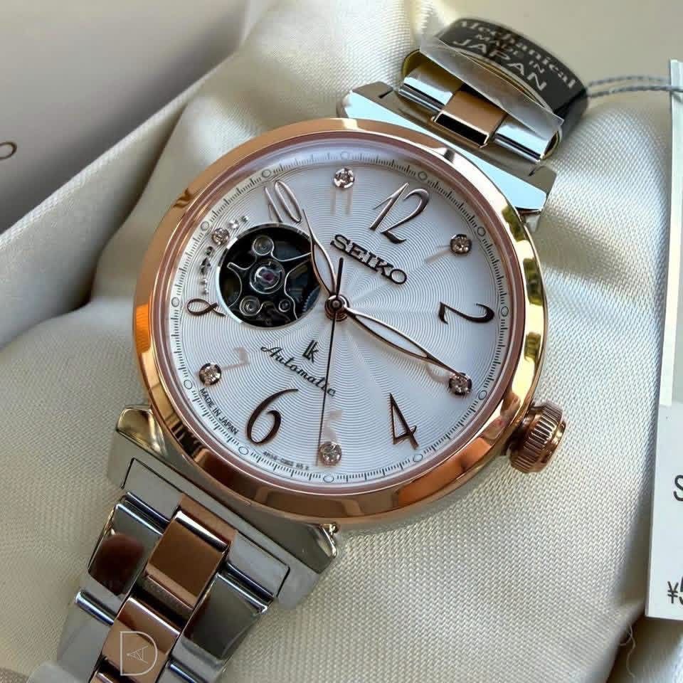 Seiko Lukia SSVM060 (Category: Women's Watches) located in Manila. Submitted by seikowatchfactory (Listing ID 1467626356, Image 3). Description: BNIB 10/10 Model: SSVM060 Price: 22995 pesos Specifications: Caliber 4R38 Automatic Movement with hacking and manual winding capacity Case Diameter: 34.6mm Case Thickness: 11mm 100m Water Resistance 24 Jewels Sapphire Glass Approx. 41 hours Power Reserve Seller is Authorized Dealer of Seiko Japanese Watc