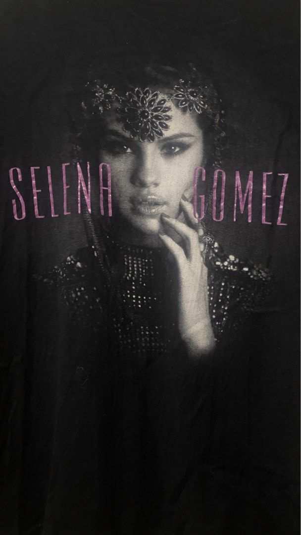 SELENA GOMEZ WORLD TOUR 2013 (Category: Shirts) located in Davao. Submitted by ronz31 (Listing ID 1467773104, Image 3). Description: PTPA/FS SELENA GOMEZ TOUR 2013 SMALL/DATED 2013 W:18" L:26" DM📩.