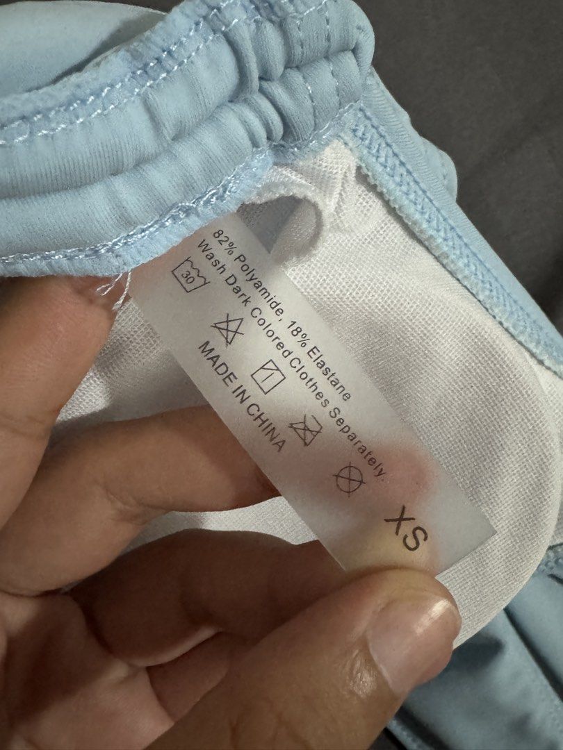 Shein Light Blue One Piece Swimsuit (Category: Bikinis & Swimsuits) located in Pateros City. Submitted by moreofphoe (Listing ID 1467702145, Image 3). Description: .