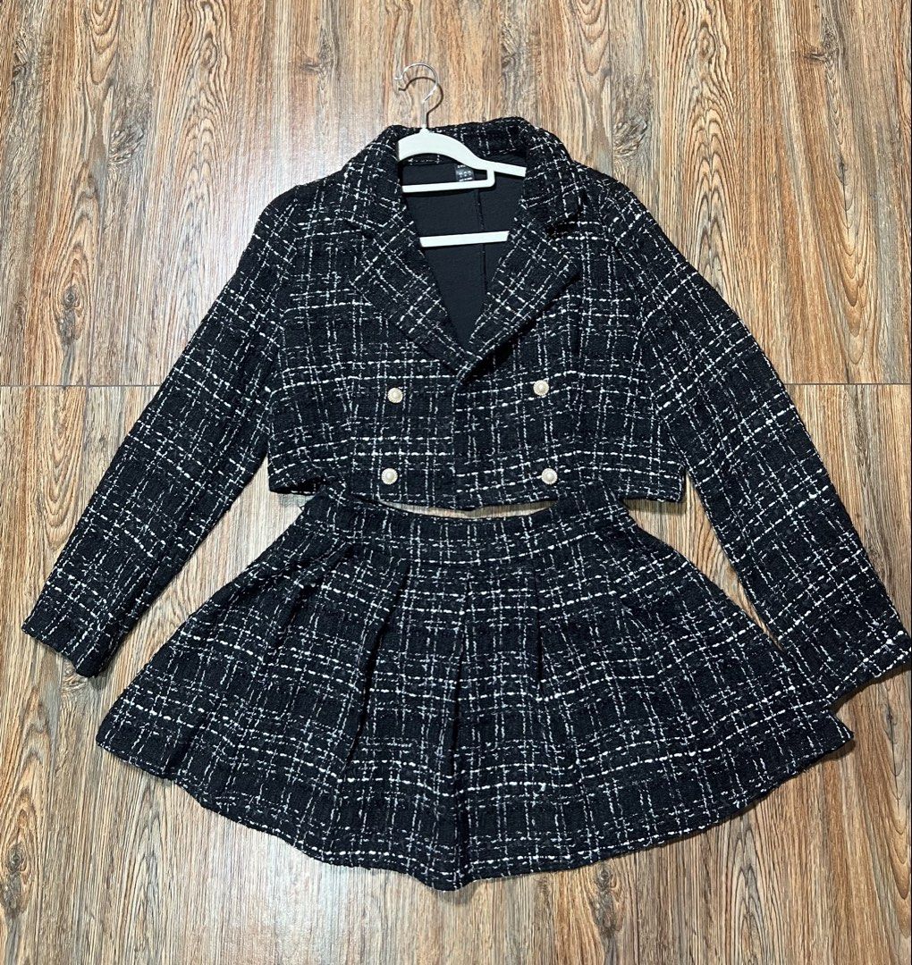 SHEIN Tweed (Category: Dresses) located in San Jose del Monte. Submitted by senorita_wella (Listing ID 1467752244, Image 2). Description: Used once.