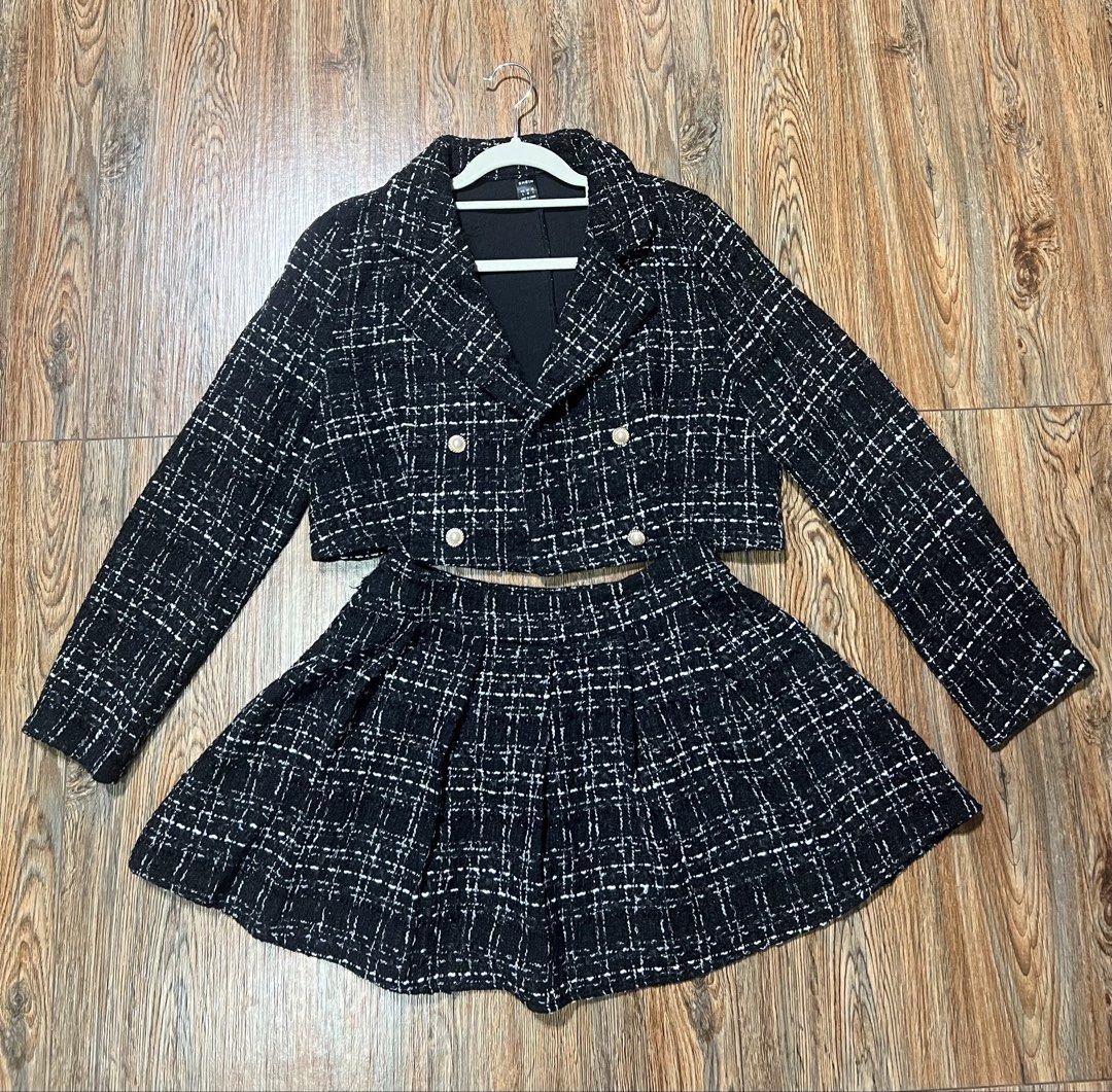 SHEIN Tweed (Category: Dresses) located in San Jose del Monte. Submitted by senorita_wella (Listing ID 1467752244, Image 3). Description: Used once.