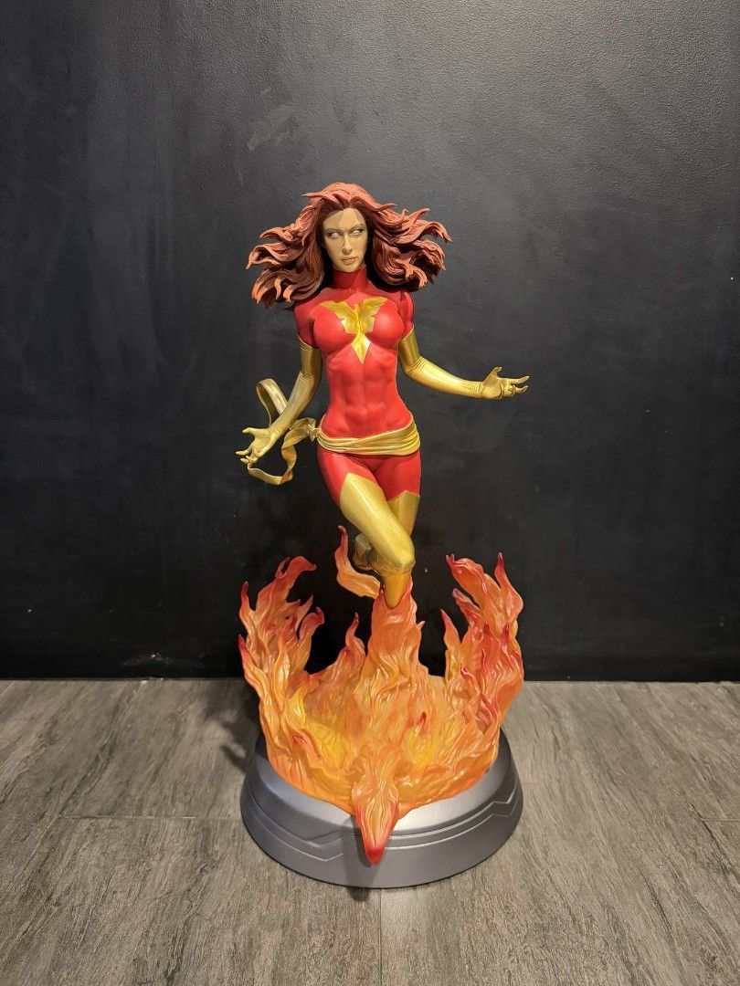Sideshow Marvel Dark Phoenix Premium Format Figure Statue (Category: Figurines & Statues) located in Quezon City. Submitted by marjtorde (Listing ID 1467637393, Image 2). Description: FOR SALE!! 🔥 Dark Phoenix — Premium Format Statue by Sideshow Collectibles P25,000.00 only Brand: Sideshow Collectibles License: Marvel Line: Premium Format Condition: ✅ Excellent — Displayed only, kept in a smoke-free & dust-free environment. Complete with origina