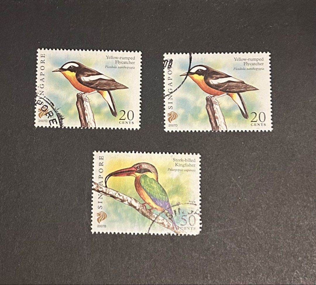 Singapore Stamps : Birds (Category: Stamps & Prints) located in Binan City. Submitted by impulsebuyer12 (Listing ID 1467796388, Image 1). Description: Selling as set For collection purposes.