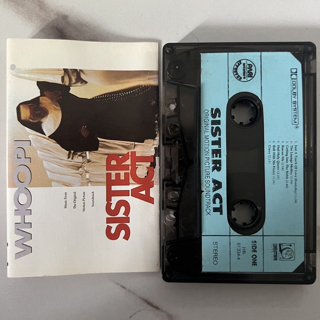 Sister Act OST (Cassette Tape) (Category: CDs & DVDs) located in Caloocan City. Submitted by thelittlejewelcase (Listing ID 1467631646, Image 1). Description: .