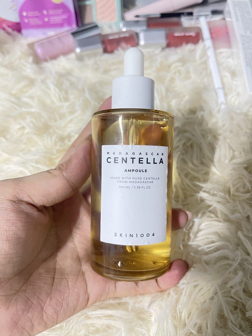Skin1004 gold ampoule 100ml (Category: Face Care) located in Caloocan City. Submitted by mary_444 (Listing ID 1467735123, Image 1). Description: bawas lang ng kunti rs: need to change my skincare routine.