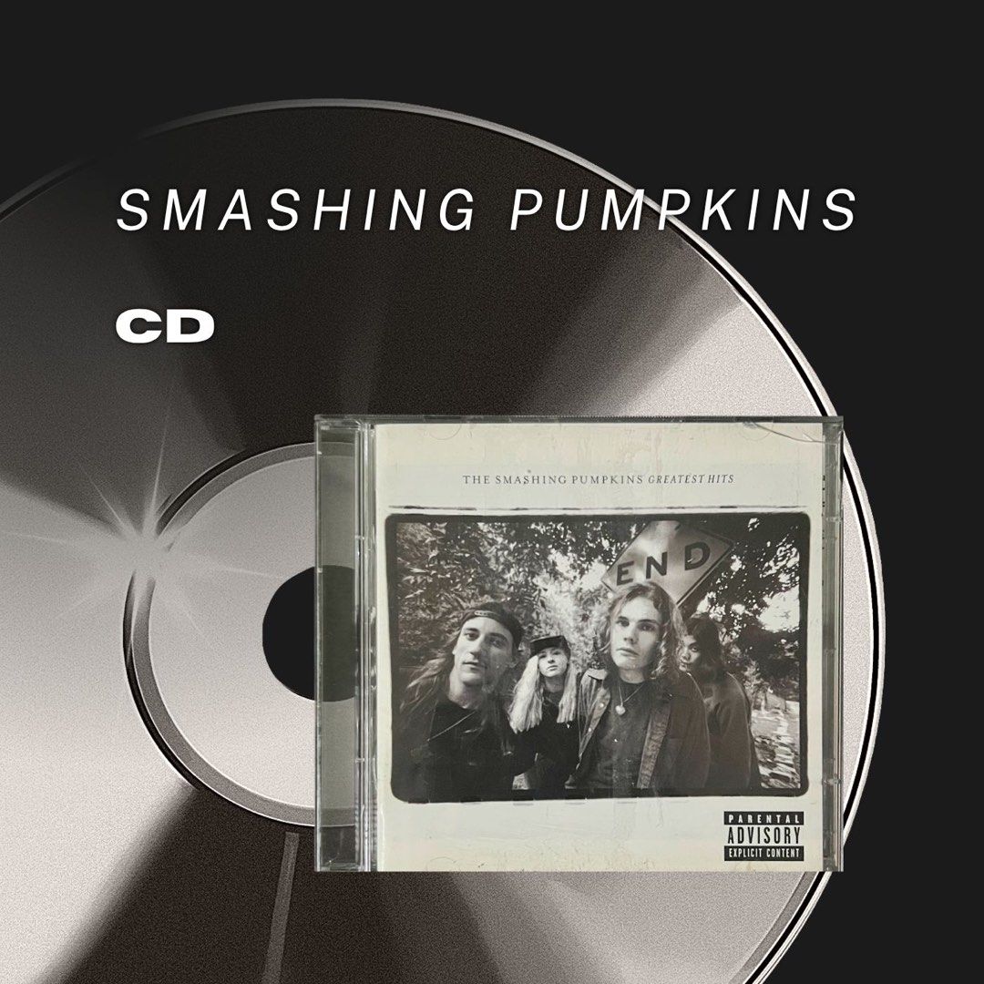 Smashing Pumpkins CD (Category: CDs & DVDs) located in Las Pinas. Submitted by jm_dibs (Listing ID 1467707456, Image 1). Description: Smashing Pumpkins (Greatest Hits) - P550 2-CD, CD1 near mint condition/CD2 near mint condition, best of/greatest hits, Japan pressed *case slightly chipped no replacement Loc: Las Pinas, shipping at buyers expense. Meet ups along Las Pinas only. MOP Gcash/Bank transfer..