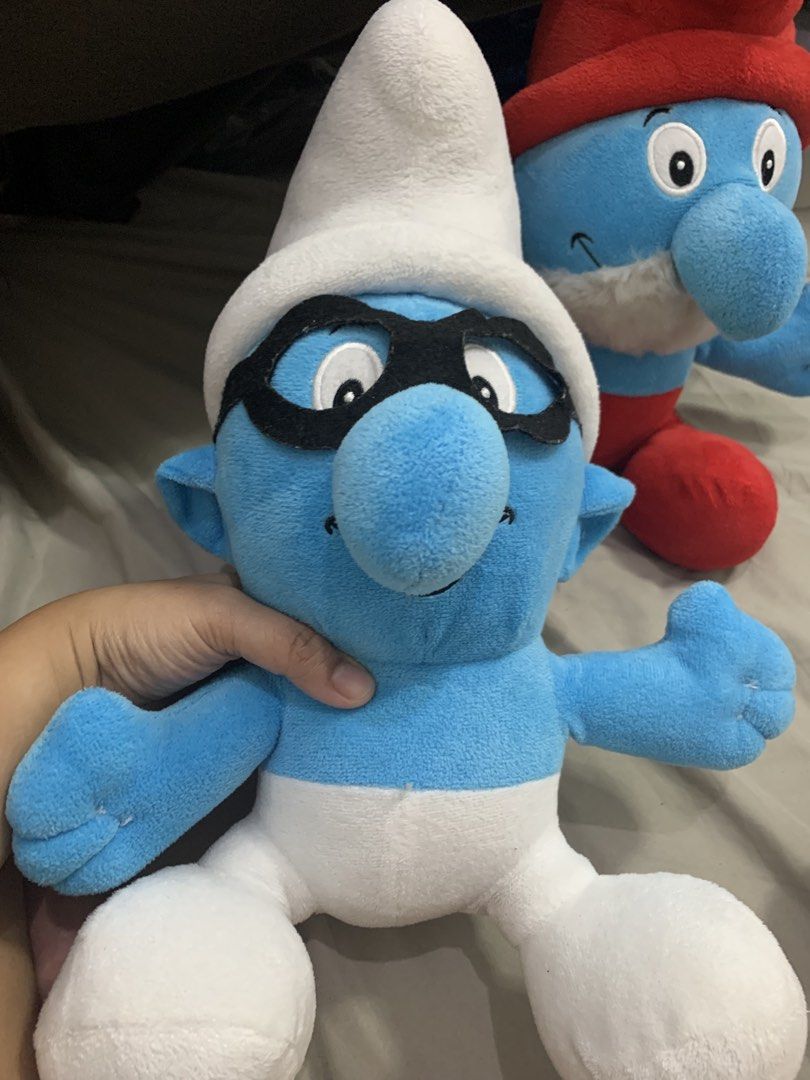 Smurf and papa smurf (Category: Plushies & Soft Toys) located in Caloocan City. Submitted by appleblossoms07 (Listing ID 1467731001, Image 2). Description: Apps st pouch # 3.
