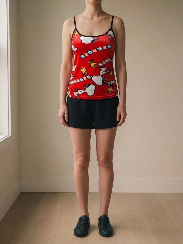 SALE! SNOOPY RED TANK TOP (Category: Others Tops) located in Marikina City. Submitted by minimalistmanila (Listing ID 1465003033, Image 1). Description: Snoopy red velvet tank top. Small. Old stock and unused. Order now!.
