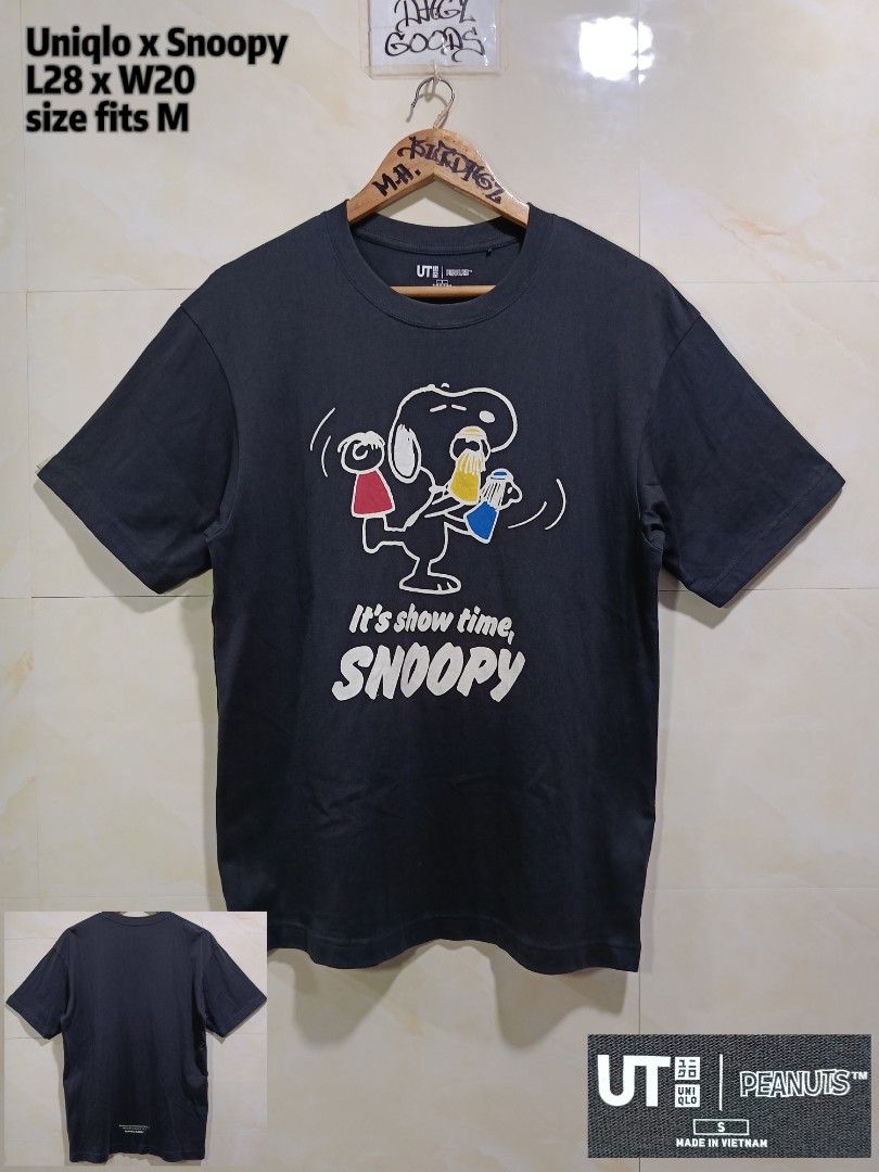 snoopy x uniqlo collab (Category: Tshirts & Polo Shirts ) located in Talisay. Submitted by burdagz13 (Listing ID 1467708473, Image 1). Description: condition: good as new colorrate: 10-10 issue: none 💸 First pay basis only 🚀 J&T shipping nationwide (doortodoor).