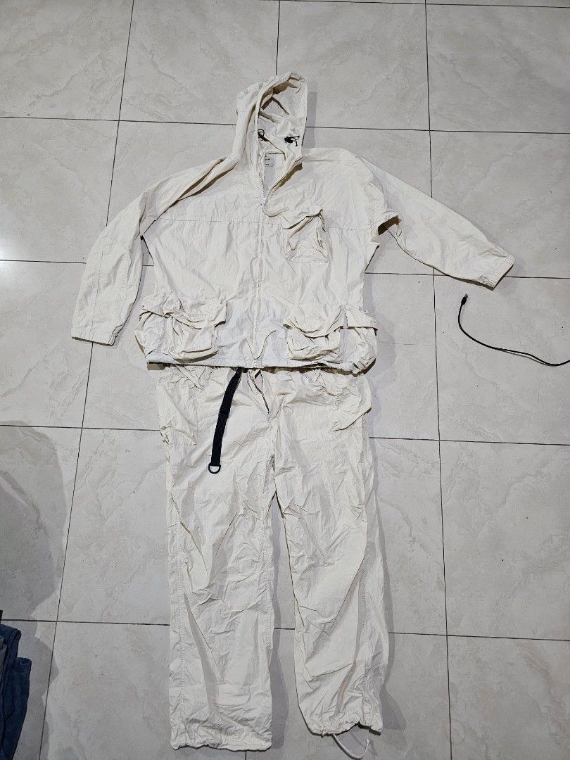 Snow Peak Indigo C/N Jacket with 3D Cargo Pants (Category: Activewear) located in Marikina City. Submitted by jerrocarlos (Listing ID 1467755128, Image 1). Description: Indigo C/N Jacket Size L 27"x30" 3d Cargo Pants Size XL 34-36W both Ivory Color Set for p4000.00.