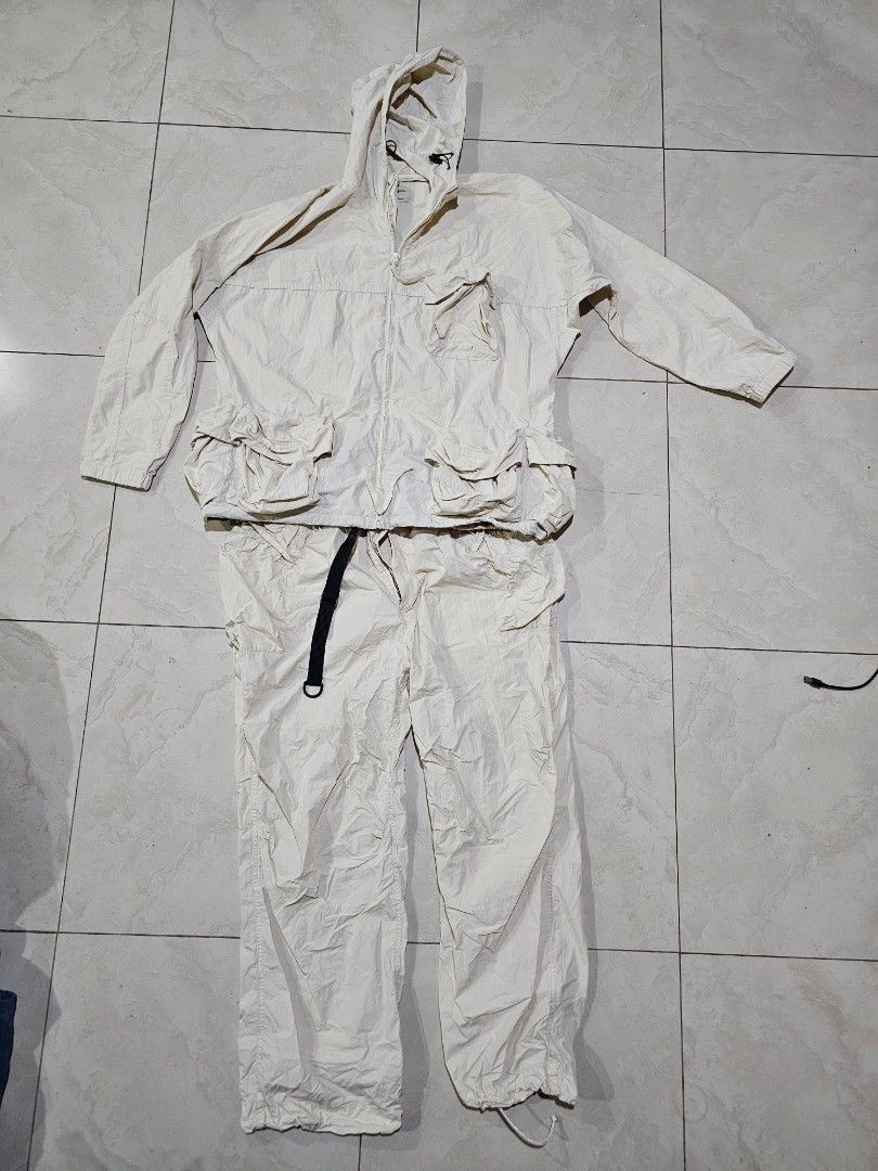 Snow Peak Indigo C/N Jacket with 3D Cargo Pants (Category: Activewear) located in Marikina City. Submitted by jerrocarlos (Listing ID 1467755128, Image 2). Description: Indigo C/N Jacket Size L 27"x30" 3d Cargo Pants Size XL 34-36W both Ivory Color Set for p4000.00.