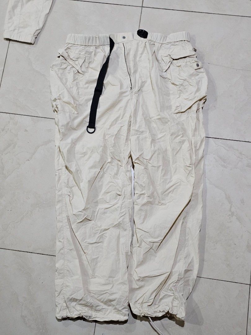 Snow Peak Indigo C/N Jacket with 3D Cargo Pants (Category: Activewear) located in Marikina City. Submitted by jerrocarlos (Listing ID 1467755128, Image 3). Description: Indigo C/N Jacket Size L 27"x30" 3d Cargo Pants Size XL 34-36W both Ivory Color Set for p4000.00.