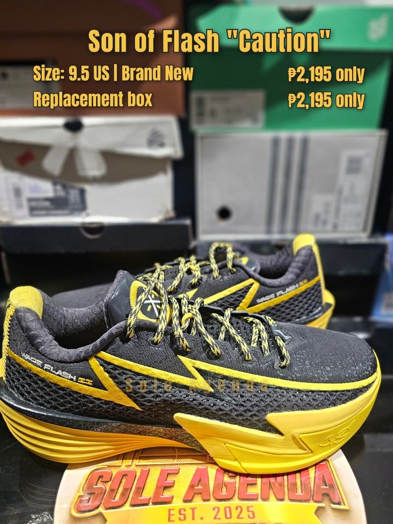 Son of Flash 2 (fitted only, replacement box) (Category: Sneakers) located in Manila. Submitted by ejjjjj09 (Listing ID 1467793553, Image 1). Description: Payment First (No COD / No COP) TRADE + CASH 📍 Pin: Sole Agenda 🤝 Meetup: Townsville Sabang, Dasmariñas, Cavite 📦 Shipping: Lalamove or J&T #SoleAgenda #OriginalShoes #AuthenticShoes #BasketballShoes #fypシ.