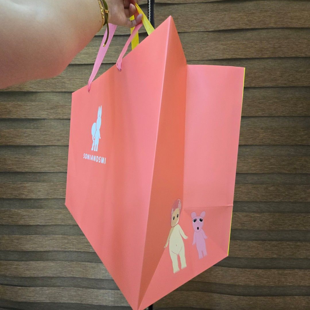 Sonny Angel Paperbag (Category: Travel Essentials & Accessories) located in San Juan City. Submitted by jasonsshopee (Listing ID 1467691262, Image 1). Description: .