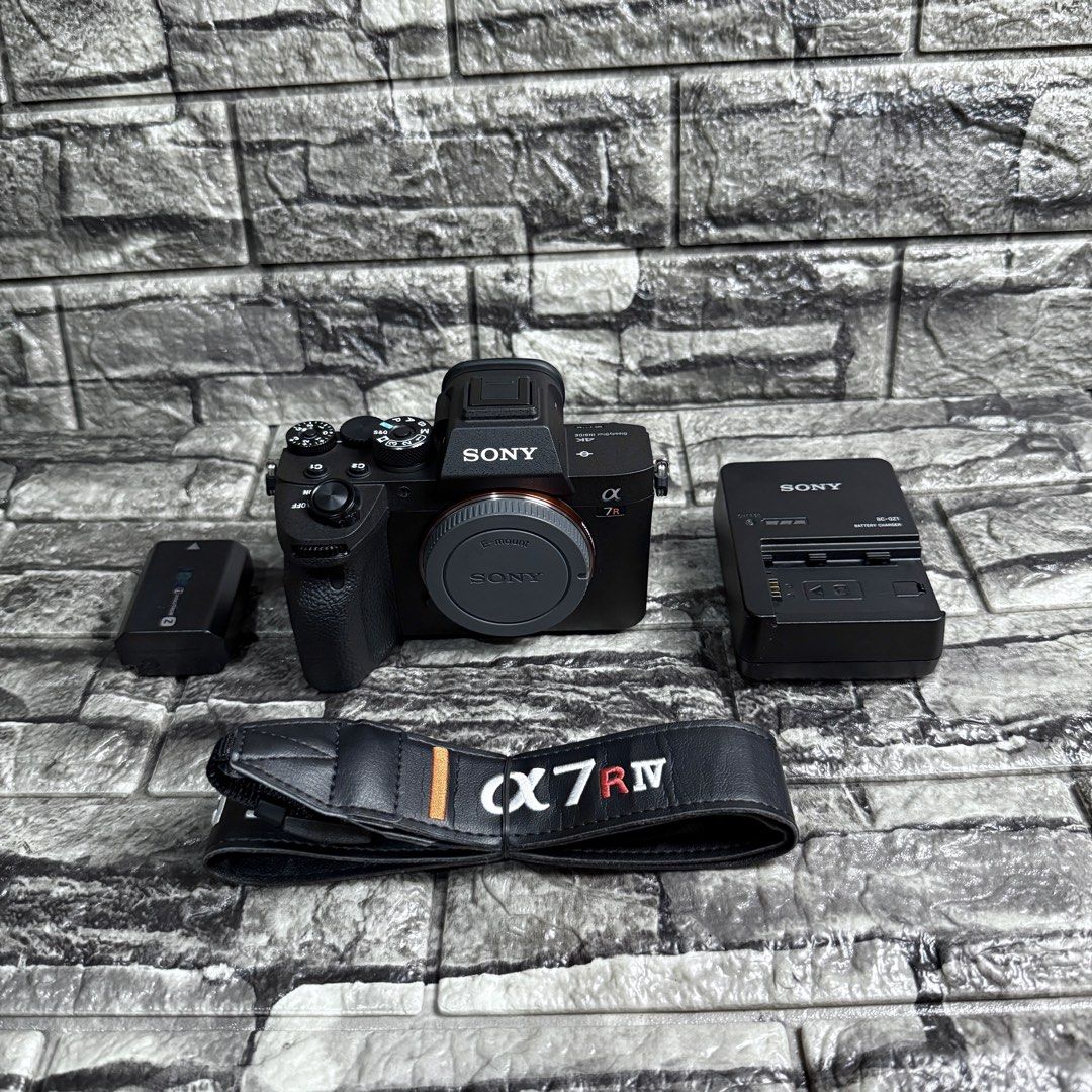 Sony A7RIV (Body) | Full-Frame Mirrorless Camera (Category: Cameras) located in Caloocan City. Submitted by oltekgadgets (Listing ID 1467838107, Image 1). Description: Sony A7RIV (Body) | Full-Frame Mirrorless Camera Highlights: *61MP Full-Frame Exmor R BSI CMOS Sensor *BIONZ X Image Processor & Front-End LSI *567-Point Phase-Detection AF System *UHD 4K30p Video with HLG & S-Log3 Gammas *5.76m-Dot Tru-Finder OLED EVF *3.0” 1.44m-Dot Tilting Touch