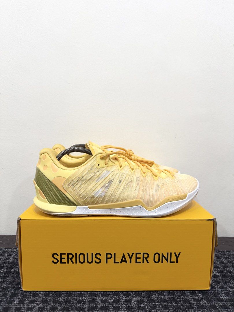 SPO PLAYER 1.5 CHEESE Size 10 (Category: Sneakers) located in Paranaque City. Submitted by tellemkicks (Listing ID 1467692882, Image 1). Description: for sale or trade spo player 1.5 cheese size 10 used once with box ₱8,995 only! PARAÑAQUE LOCATION 📍.