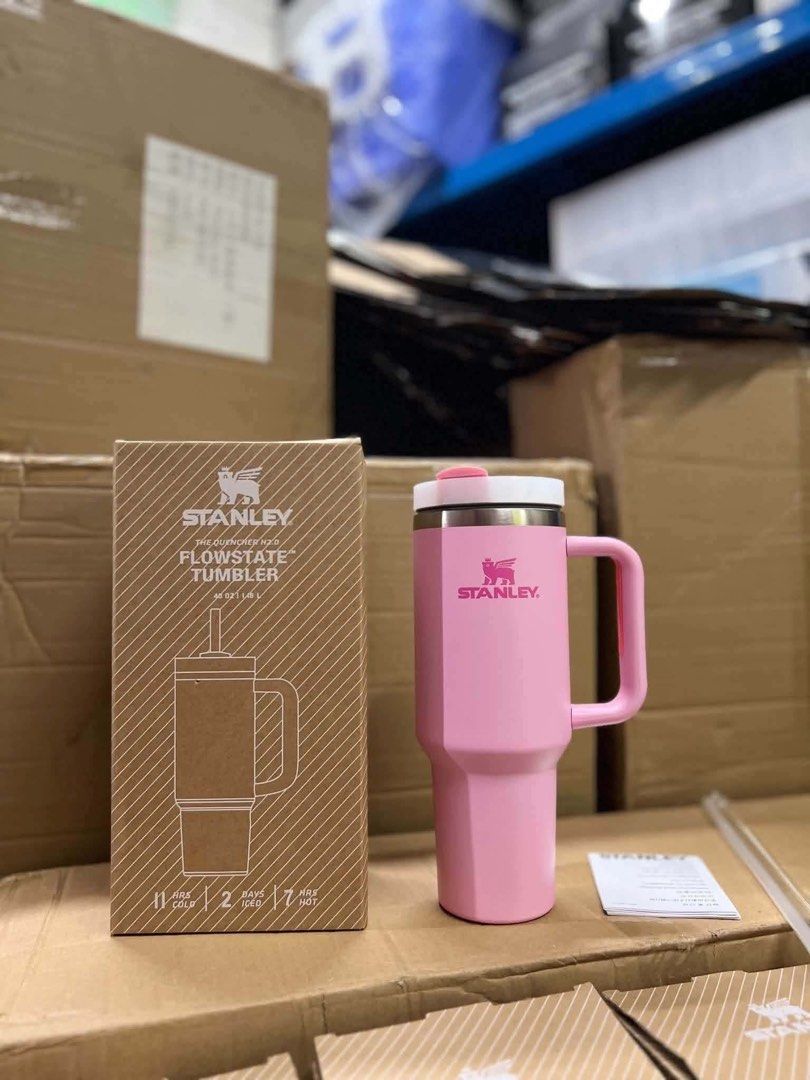 Stanley Tumbler 40oz (Category: Water Bottles & Tumblers) located in Quezon City. Submitted by coleen0 (Listing ID 1467660091, Image 3). Description: 100% MALL PULL OUT Inclusion: Box & Paperbag .
