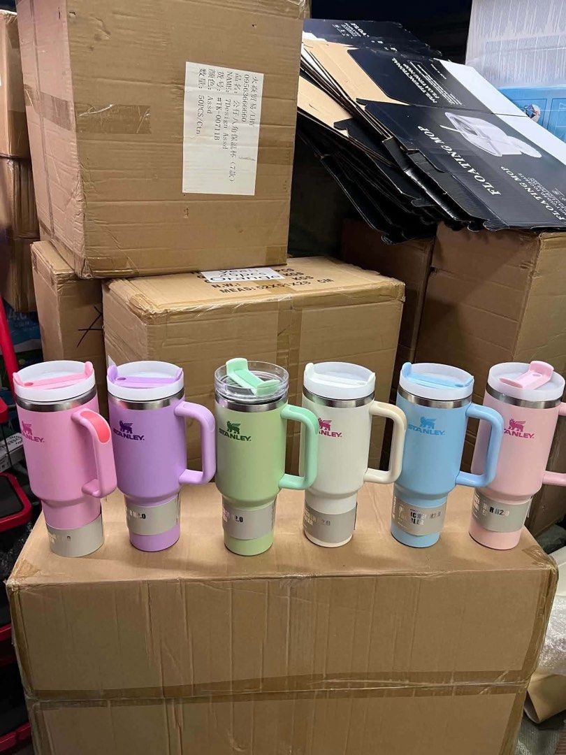 Stanley Tumbler 40oz (Category: Water Bottles & Tumblers) located in Quezon City. Submitted by coleen0 (Listing ID 1467660091, Image 1). Description: 100% MALL PULL OUT Inclusion: Box & Paperbag .