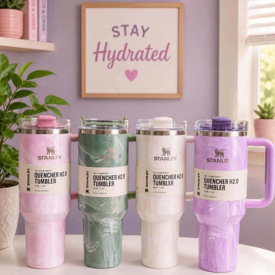 Stanley Tumbler 30oz & 40oz (Category: Water Bottles & Tumblers) located in Quezon City. Submitted by coleen0 (Listing ID 1467646663, Image 1). Description: 100% MALL PULL OUT Inclusion: Box & Paperbag 30oz & 40oz .