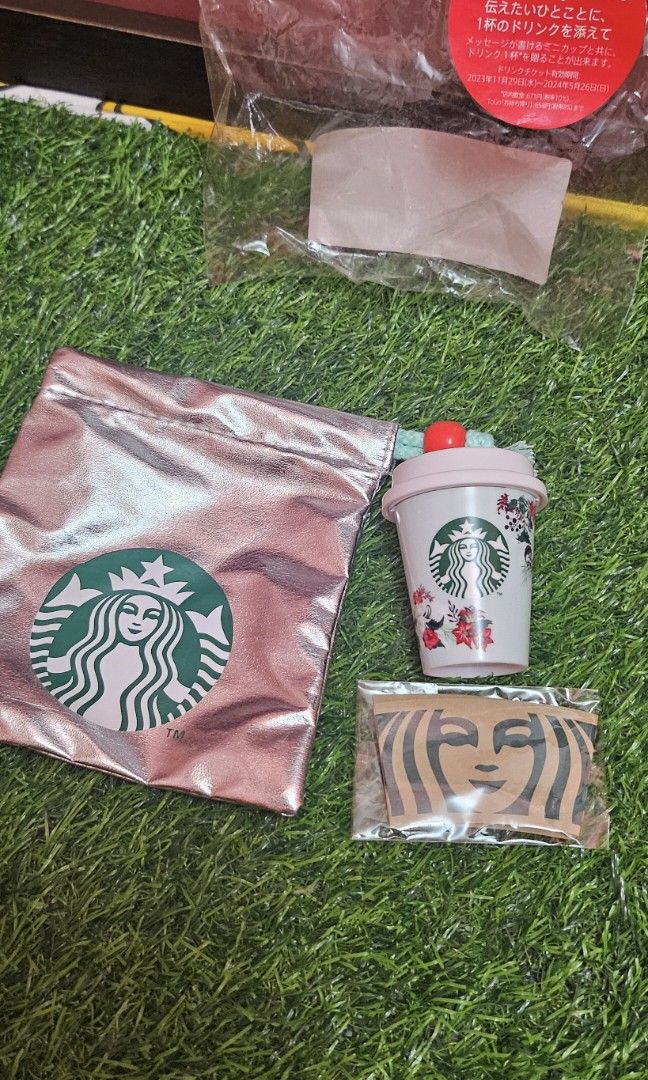 Starbucks mini merch (Category: Other Merchandise) located in Umingan. Submitted by liezelsona48963 (Listing ID 1467631279, Image 1). Description: japan mini starbucks mini cup mop gcash.