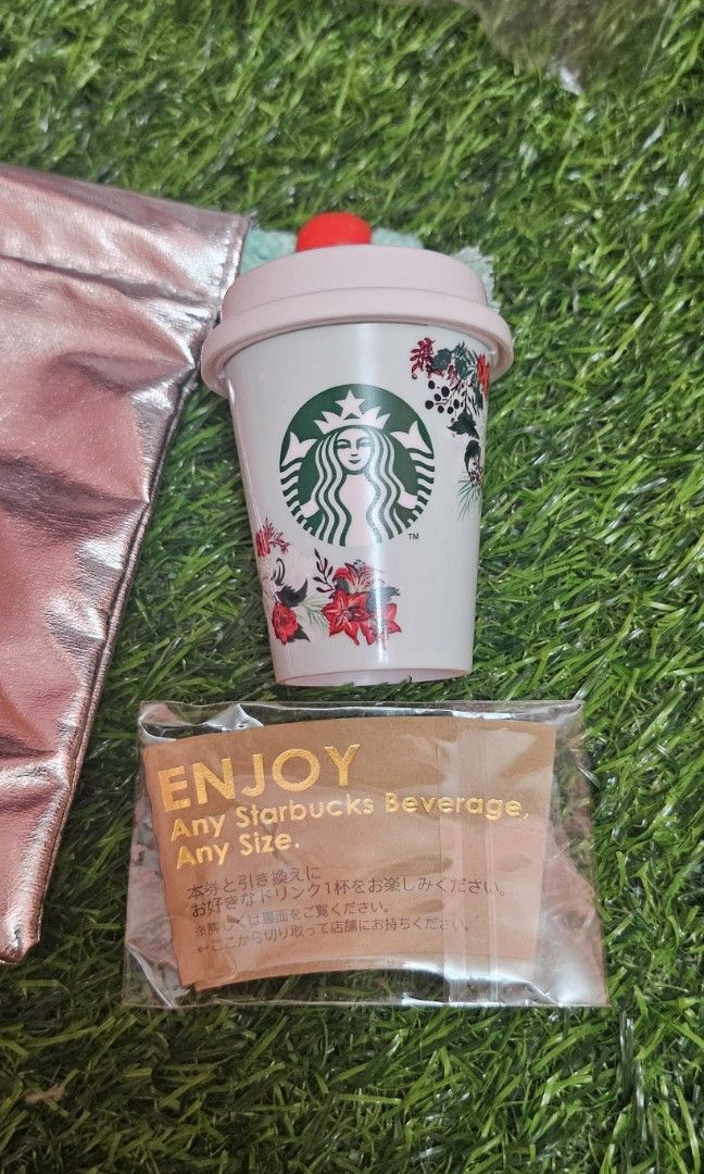 Starbucks mini merch (Category: Other Merchandise) located in Umingan. Submitted by liezelsona48963 (Listing ID 1467631279, Image 3). Description: japan mini starbucks mini cup mop gcash.