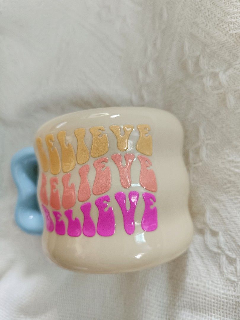 Statement cute ceramic mug (Category: Coffee & Tea Tableware) located in Davao. Submitted by khyyoczon (Listing ID 1467638100, Image 3). Description: 📍 Obrero, Davao City • For delivery, you may book Maxim or your preferred courier. The buyer shoulders the delivery fee. • Pick-up options and details will be discussed via PM. • COLOR MAY VARY: Actual color may slightly differ from the photos due to lighting and screen settings..