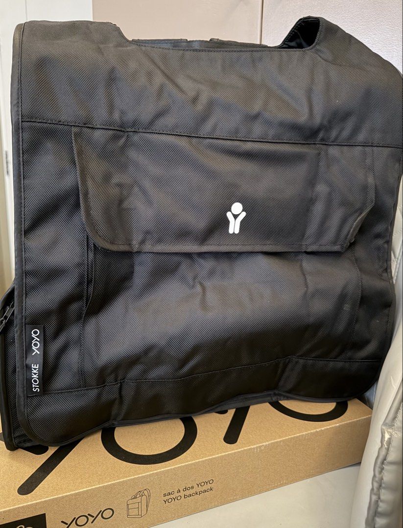 Stokke YOYO Backpack ( complete with box) (Category: Strollers) located in Taguig. Submitted by jhc_3014 (Listing ID 1467668534, Image 2). Description: Stokke YOYO backpack in classic black Custom-designed to fit your YOYO stroller seamlessly RFS: stored away and never got to use Pick up in BGC Taguig .