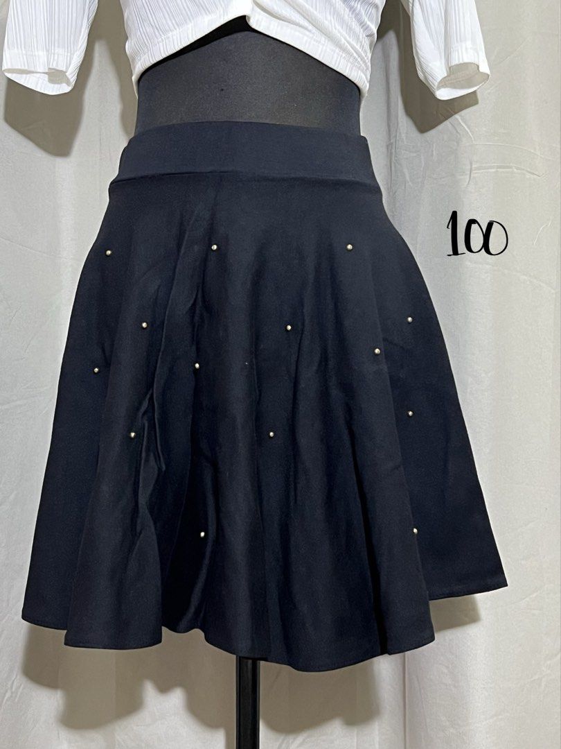 Studded black skater skirt (Category: Skirts) located in Las Pinas. Submitted by jilanah (Listing ID 1467775400, Image 1). Description: .