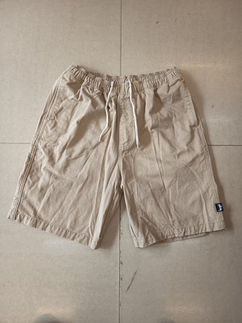 Stussy Elastic Stuff Beach Shorts (Category: Tshirts & Polo Shirts ) located in Dagupan City. Submitted by plugofallthreads (Listing ID 1467658457, Image 1). Description: Stussy Elastic Stuff Beach Shorts Size: Men's Large Waistline: 34-36 inches Length: 22 inches Authentic. In excellent condition. Price: Php 1,000 plus sf DM TO PURCHASE.