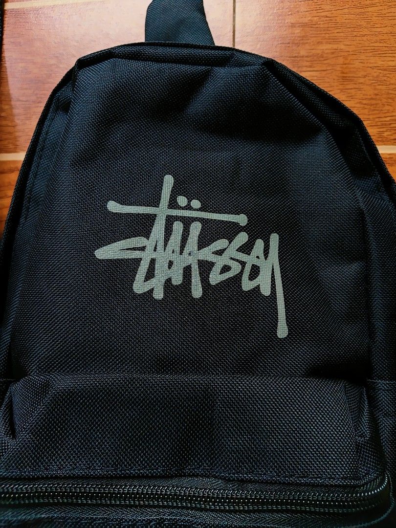 Stussy Troops Sling Bag (Category: Sling Bags) located in Davao. Submitted by raymnd89 (Listing ID 1467692963, Image 2). Description: Stussy Troops Sling Bag Length: 12inches Width: 8inches Color rate: 10/10 Excellent condition Already washed Issue: none.