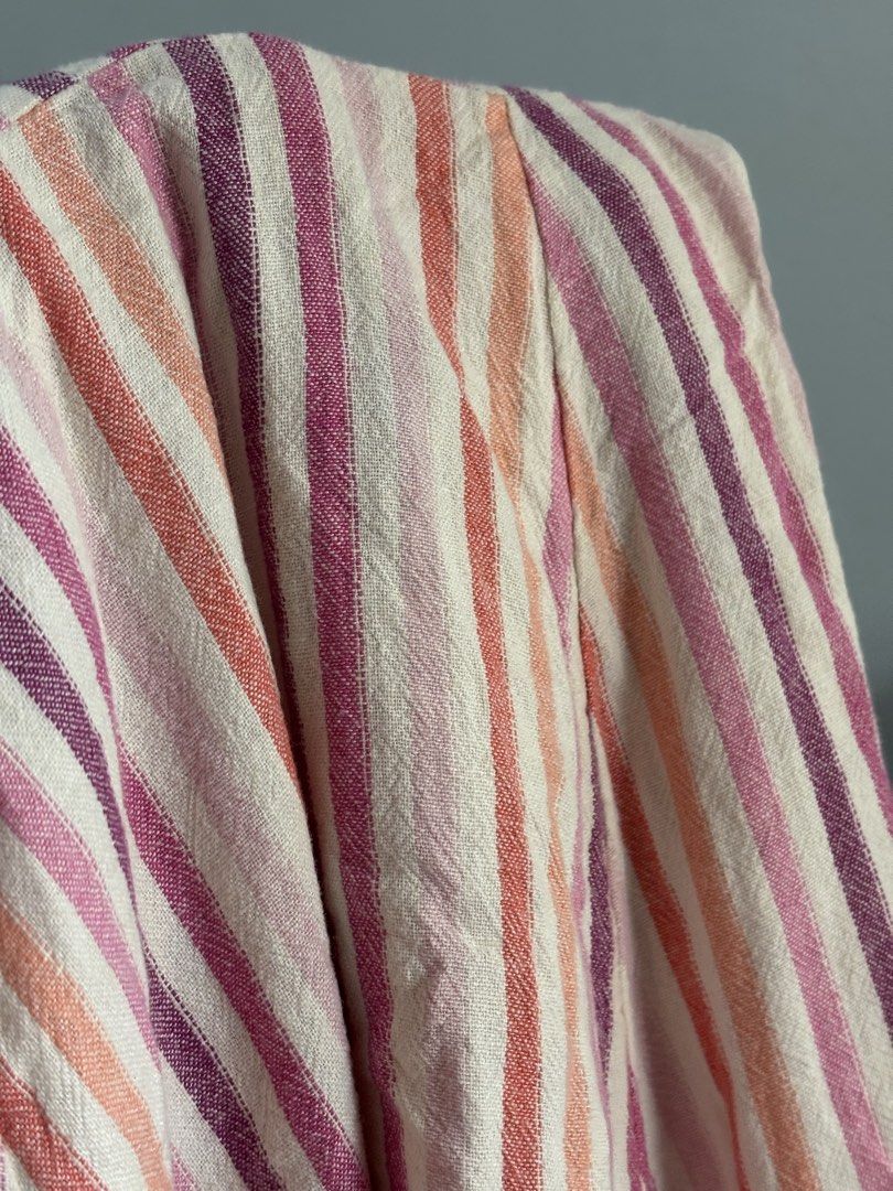 Summer Colored Stripe Dress (Category: Dresses) located in Quezon City. Submitted by chrissie__ (Listing ID 1467693615, Image 3). Description: ▪️Good as new ▪️Knee length.