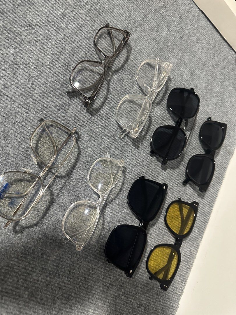 Sunglasses and Optical Frames Collection (Category: Sunglasses & Eyewear) located in Manila. Submitted by royal_vintage_thriftshop (Listing ID 1467747453, Image 3). Description: All get 500.