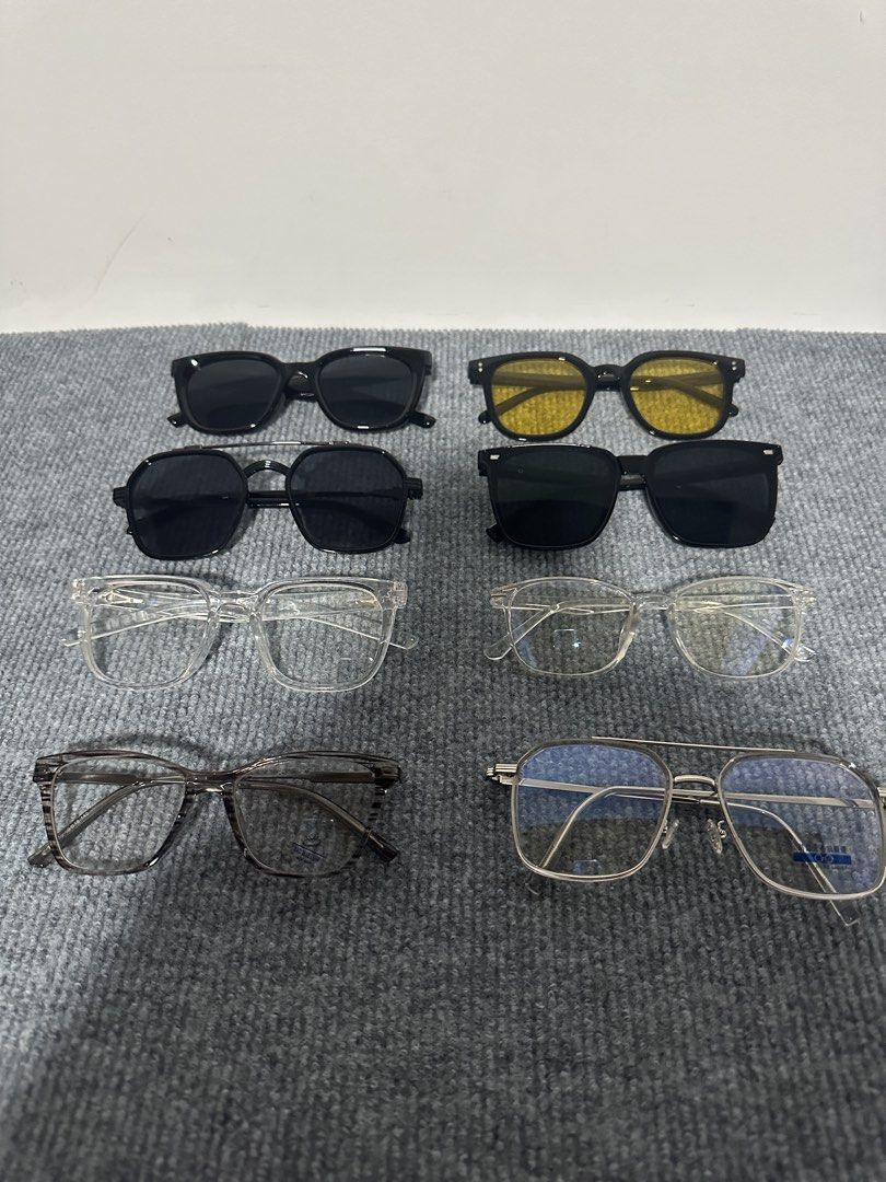 Sunglasses and Optical Frames Collection (Category: Sunglasses & Eyewear) located in Manila. Submitted by royal_vintage_thriftshop (Listing ID 1467747453, Image 2). Description: All get 500.