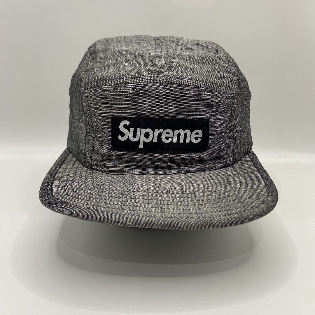 Supreme Melange Camp 5 Panel (Category: Caps & Hats) located in Roxas City. Submitted by gudstealz (Listing ID 1467773786, Image 1). Description: Supreme Melange Camp 5 Panel - Condition: 9.2/10 Color rate: 9.2/10 Issue: Needs wash (Color may vary due to lighting) - Size: OSFA.
