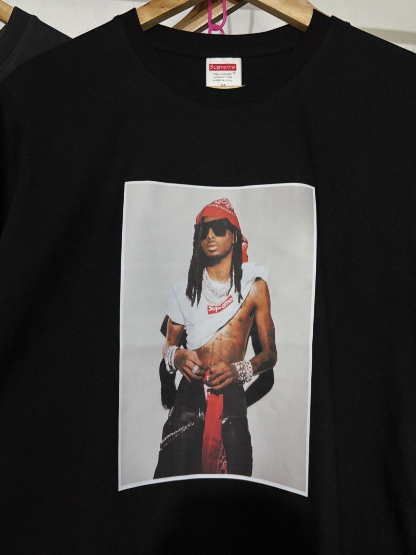 Supreme Playboi Carti (Category: Tshirts & Polo Shirts ) located in Tarlac. Submitted by thirstthriftapparelz_ (Listing ID 1467811417, Image 3). Description: Brand: Supreme Playboi Carti Condition: Excellent Size: Medium Color rate: 9.9 Issue: None.