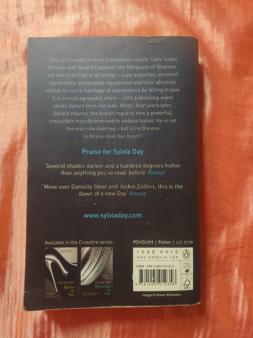 Sylvia day- The Stranger I Married (Category: Storybooks) located in Manila. Submitted by chickizee (Listing ID 1467625716, Image 2). Description: 📚 **The Stranger I Married by Sylvia Day** 💸 **Price: ₱250** 📖 Paperback | Penguin Books ✨ Pre-loved book for sale! • Visible signs of use and minor shelf wear • Some scuffs and creases on the cover • Please check photos for the actual condition. 📦 Shipping c/o buyer 💌 PAYO ❌ No meet-ups Selling b