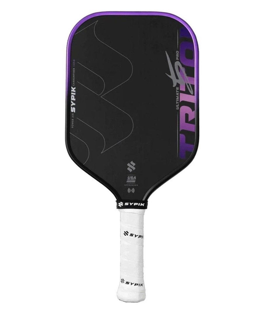Sypik Ultimate Pro Triton Pickleball Paddle (Category: Racket and Ball Sports) located in Taguig. Submitted by gracecdb (Listing ID 1467651087, Image 2). Description: Vietname pasabuy ETA OCT 20 Accepting orders until Oct 19 only 100% original or your money back - Model: Sypik Ultimate Pro Triton Pickleball Paddle - Build: 16mm power air carbon fiber construction for maximum durability and performance - Spin & Control: High-performance surface de