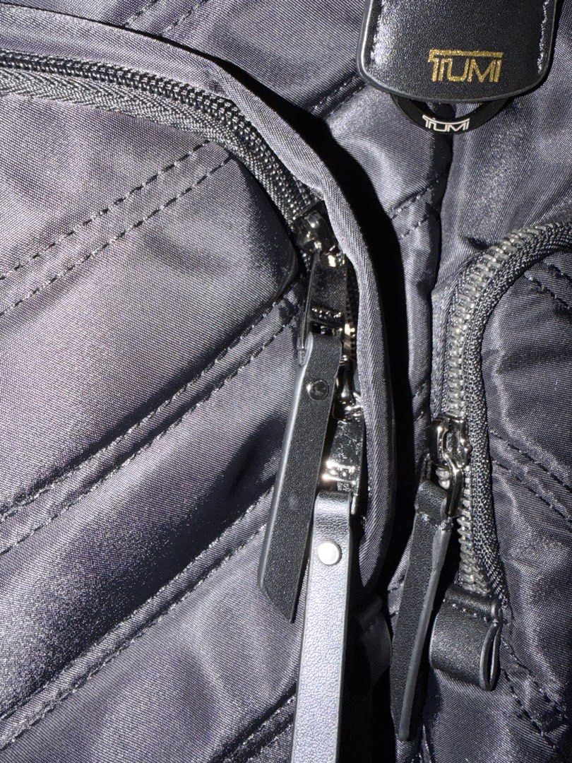 T U M I VOYAGEUR QUILTED (Category: Luxury Bags & Wallets) located in Quezon City. Submitted by glamshoppers101 (Listing ID 1467623162, Image 3). Description: LAST PRICE POSTED- Selling low already Like new Used once only Can fit 15 inches laptop Original No inclusion Regular price- Backpack- $750 .