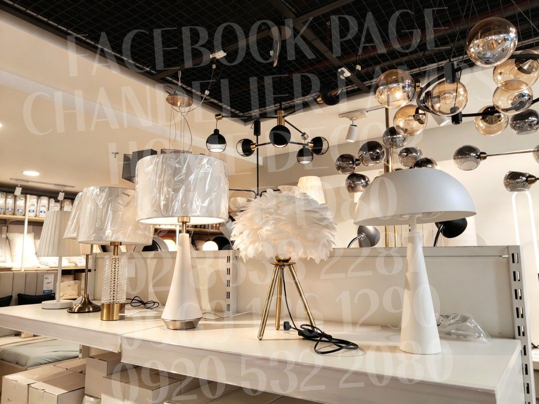 table lampshade (Category: Lighting) located in Antipolo. Submitted by homelightingtrading (Listing ID 1467724096, Image 1). Description: C.O.D Metro Manila only W/ delivery fee PAYMENT FIRST Province Area W/ Shipping fee Superior high-end quality NO TO PUCHU PUCHU BRAND NEW WARRANTY FACEBOOK PAGE Chandelier Lamps Home Decor Since 1980 ☎️ 02 8633 2287 📱0920 532 2080.