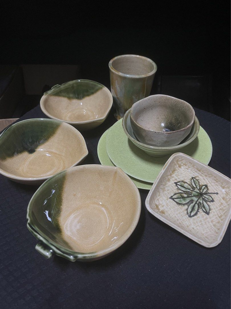 TAKE ALL - Stoneware Bundle (Category: Dinnerware & Cutlery) located in Rizal. Submitted by ayathrifts (Listing ID 1467797301, Image 1). Description: feel free to msg me for inquiries! :).
