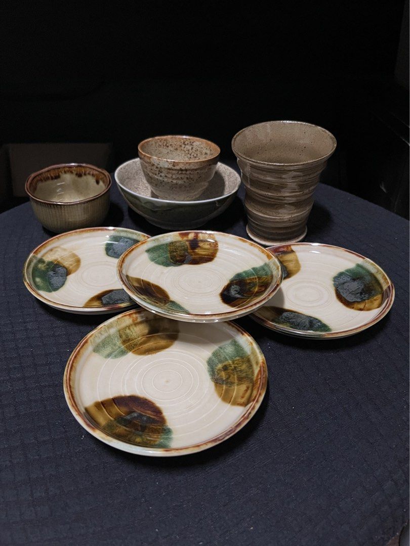 TAKE ALL - Stoneware Bundle (Category: Dinnerware & Cutlery) located in Rizal. Submitted by ayathrifts (Listing ID 1467802224, Image 1). Description: feel free to msg me for inquiries! :).