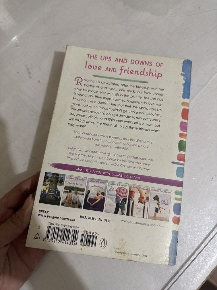 Take me there by Susane Colasanti (Category: Storybooks) located in Quezon City. Submitted by silverls7 (Listing ID 1467712474, Image 2). Description: .