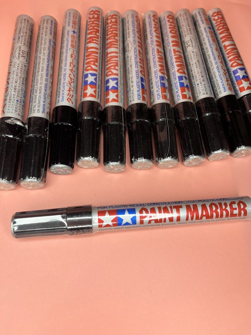 Tamiya Paint Marker Chrome Silver X-11 (Category: Craft Supplies & Tools) located in Caloocan City. Submitted by snapshop_ph (Listing ID 1467644668, Image 2). Description: - Item: Tamiya Paint Marker Bundle - Color/Model: X-11 Chrome Silver (Enamel) - Condition: Brand new, unopened in original plastic wrap - Ideal for: Plastic, wood, and metal scale model detailing and painting projects - Great value bundle for hobbyists.