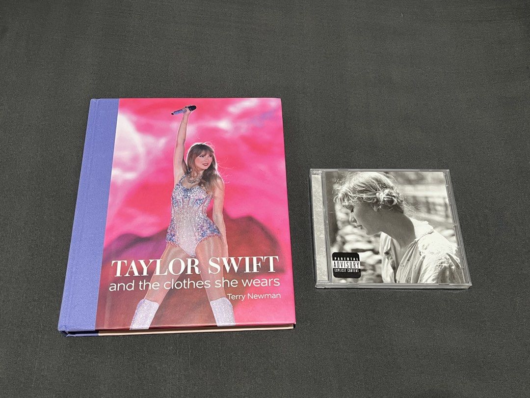 Taylor Swift and the Clothes She Wears Book & Folklore Cd ( Bundle ) (Category: Storybooks) located in Kabankalan. Submitted by kenjiesonlineshop (Listing ID 1467763491, Image 1). Description: - hard book condition ( 10/10) - folklore stolen lullabies edition (10/10) If sold separately: Book - 800 CD - 800 SHIPPING - J&T ( plus fee ) PAYMENT - GCASH .
