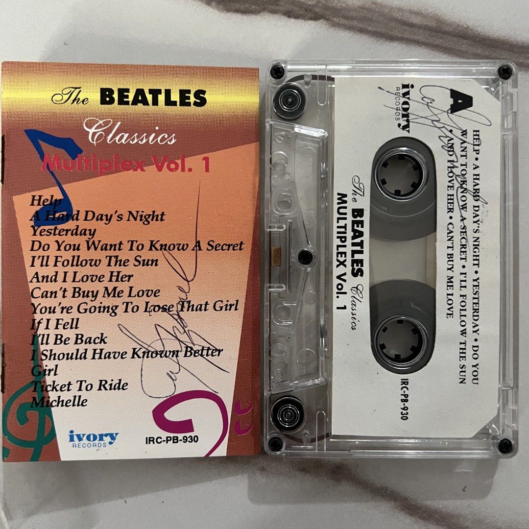 The Beatles Classics Multiplex Vol. 1 (Category: CDs & DVDs) located in Caloocan City. Submitted by thelittlejewelcase (Listing ID 1467625587, Image 1). Description: with penmarks ‼️.